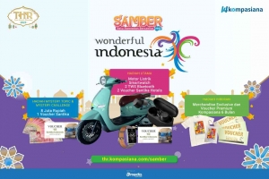 Samber Hadiah Motor Listrik Hingga Uang Tunai Jutaan Rupiah di Samber Pesona Indonesia! Samber Hadiah Motor Listrik Hingga Uang Tunai Jutaan Rupiah di Samber Pesona Indonesia!