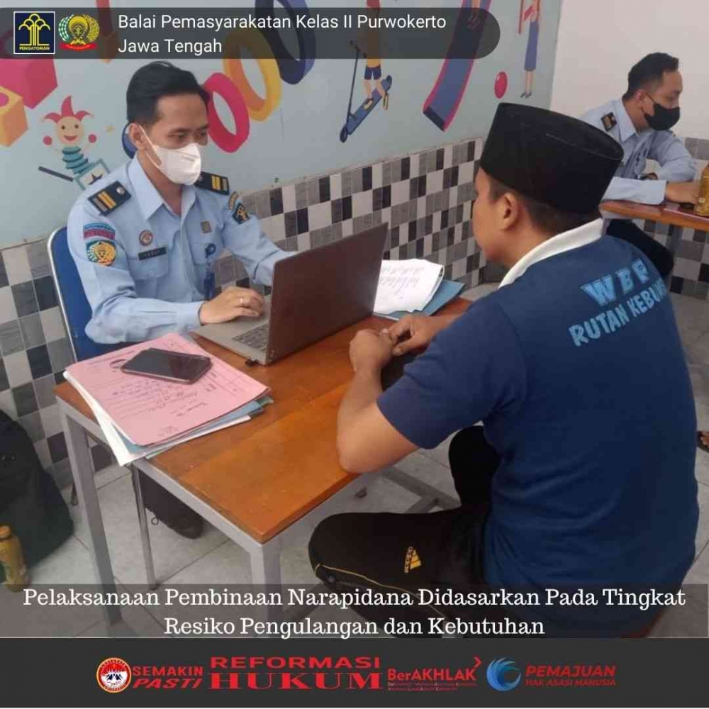 Pelaksanaan Pembinaan Narapidana Didasarkan pada Tingkat Resiko ...