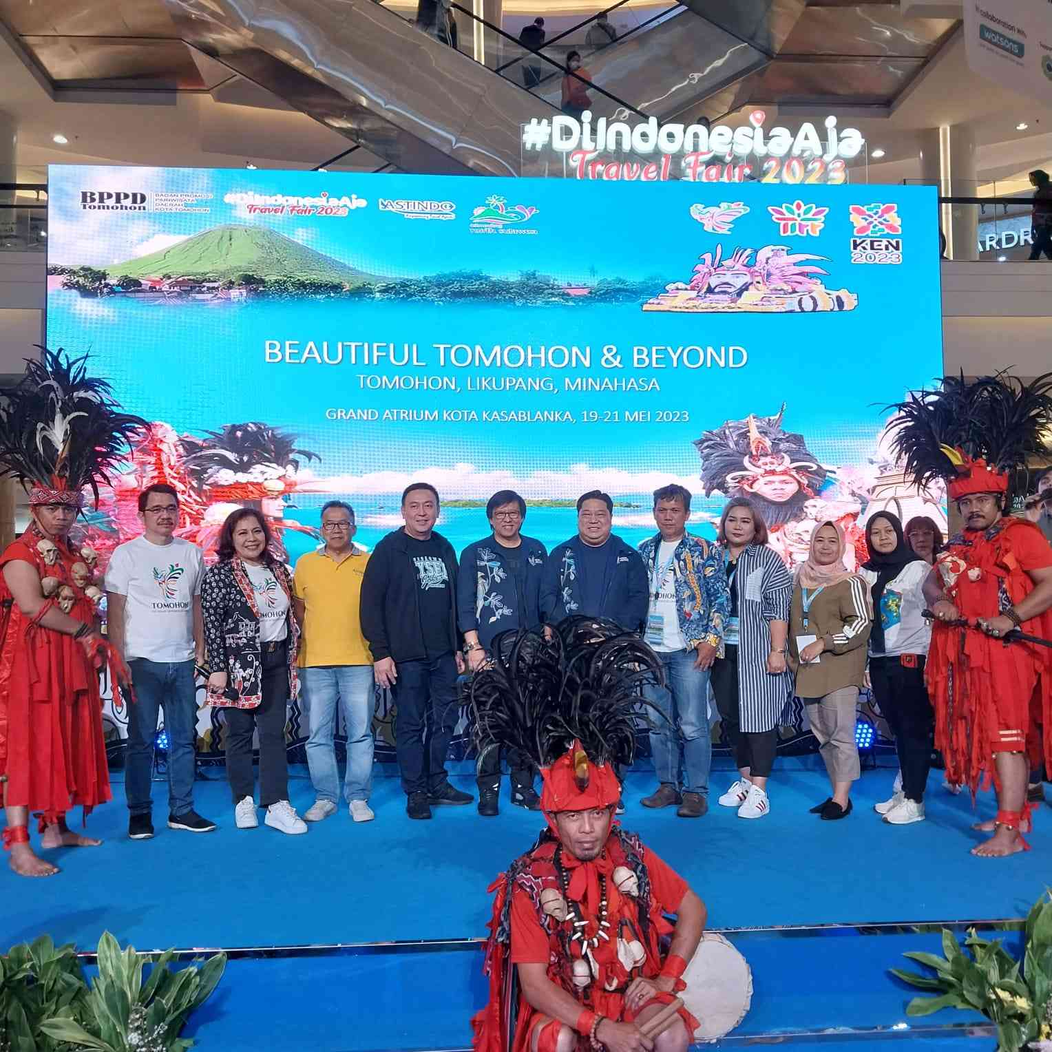 BPPD Tomohon Promosikan TIFF Dan Destinasi Wisata Serta Launching Logo ...