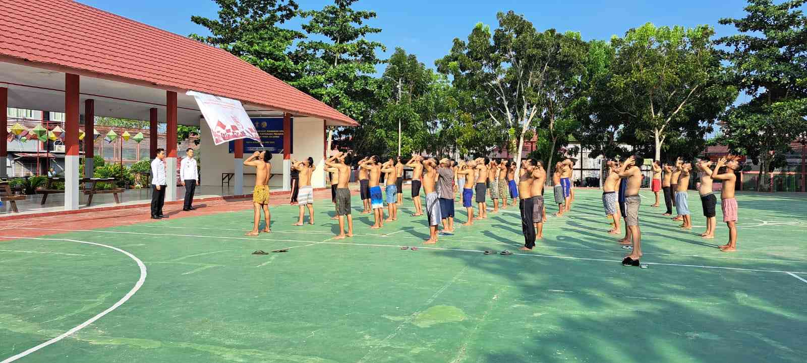 Tingkatkan Imunitas Warga Binaan Lapas Kelas IIB Kayu Agung Rutin ...