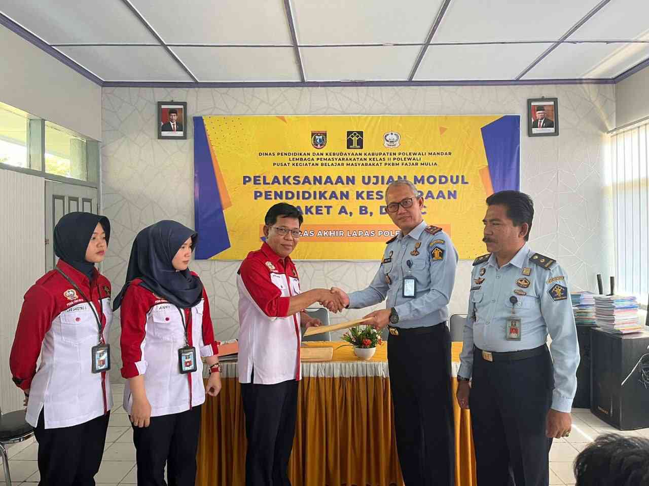 Program Kejar Paket A, B, Dan C Lapas Polewali Berikan Kesempatan WBP ...