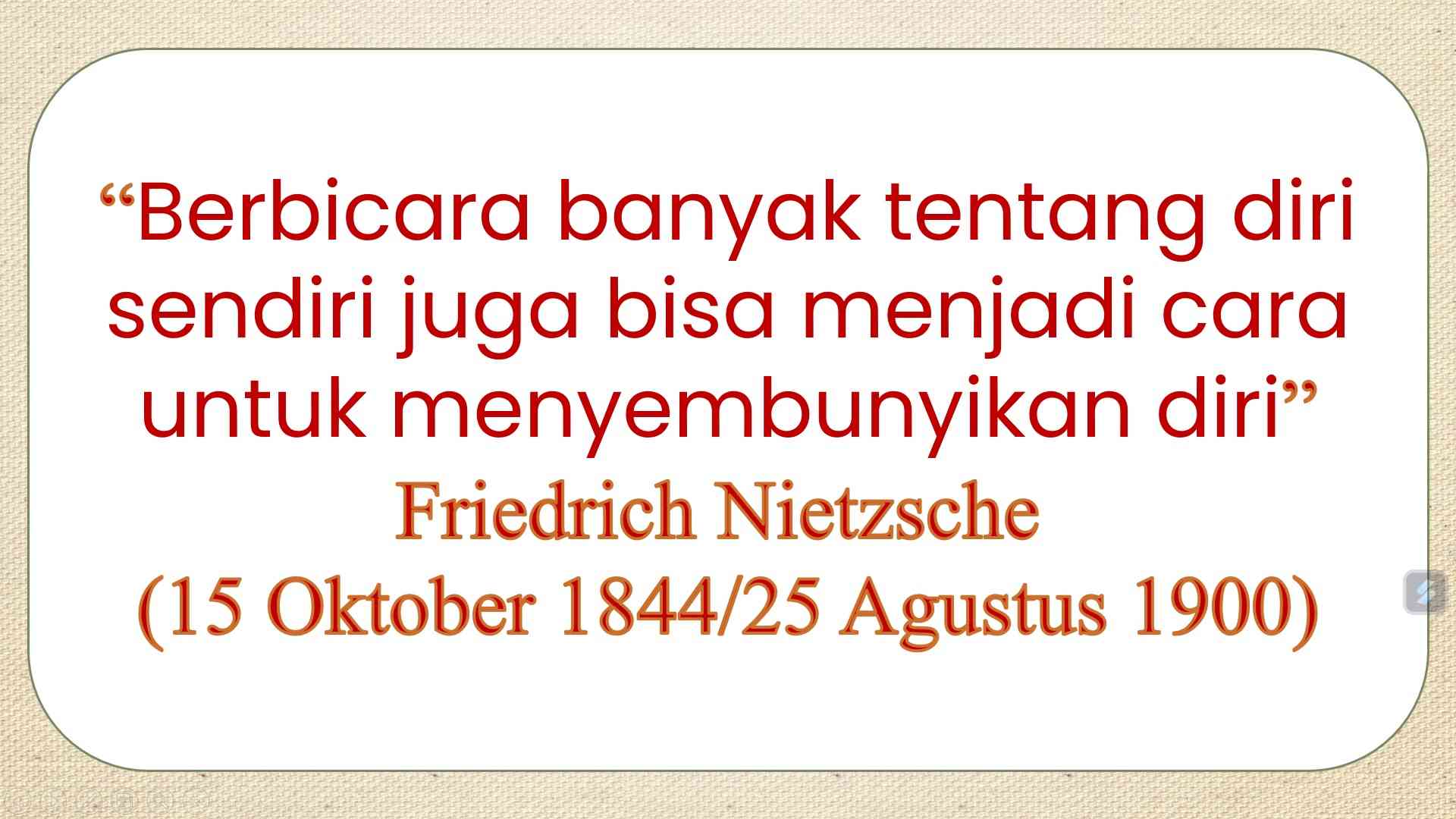 "Apa yang Tidak Membunuhmu Membuatmu Lebih Kuat": Memahami Nietzsche dalam Kancah Perang