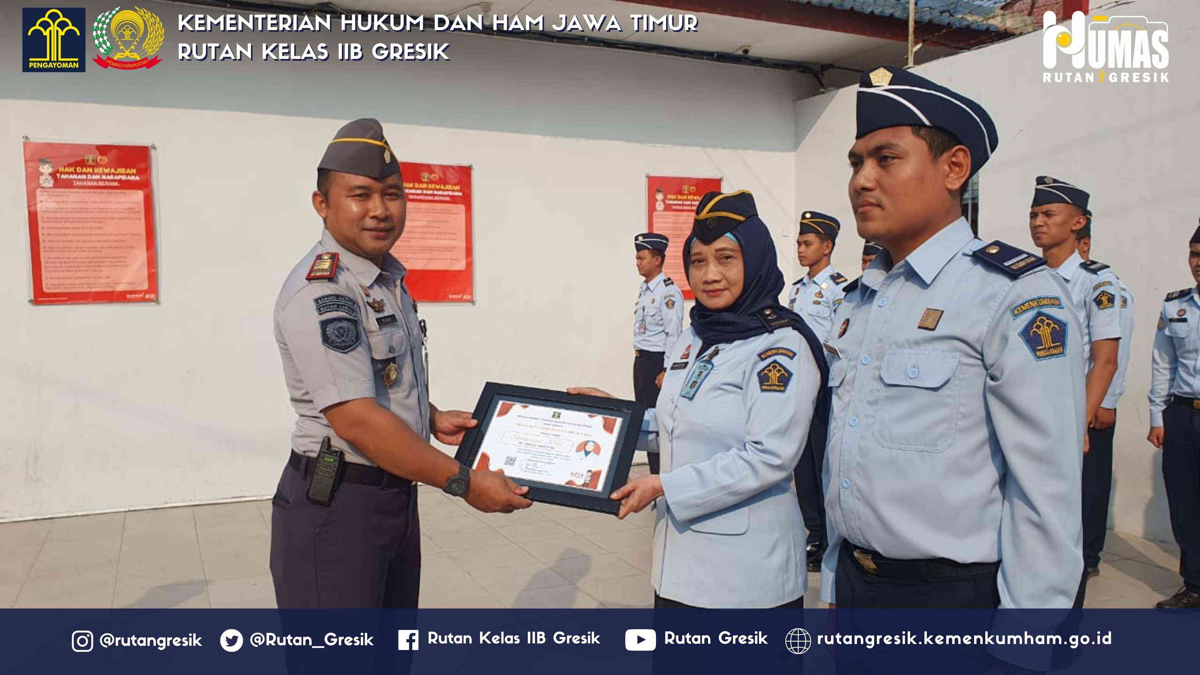 Karutan Gresik Berikan Reward Dan Punishment Sebagai Instrumen ...