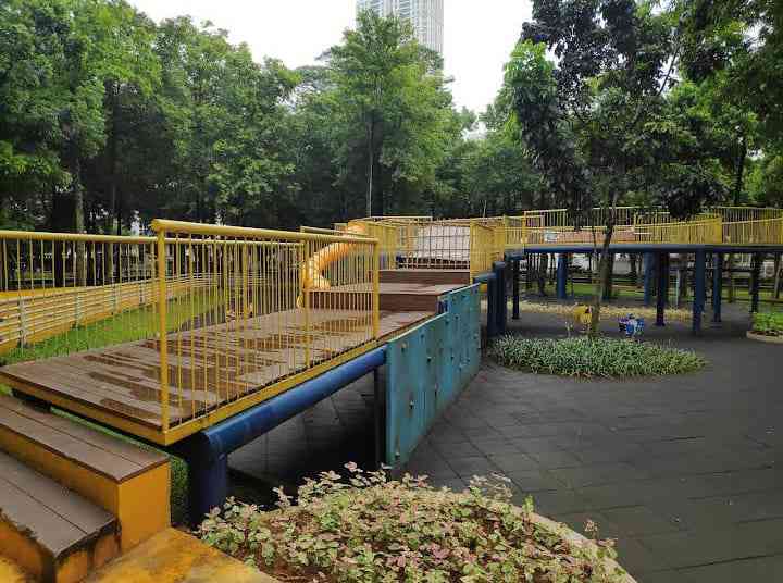 Penampakan Baru Taman Puring - Kompasiana.com