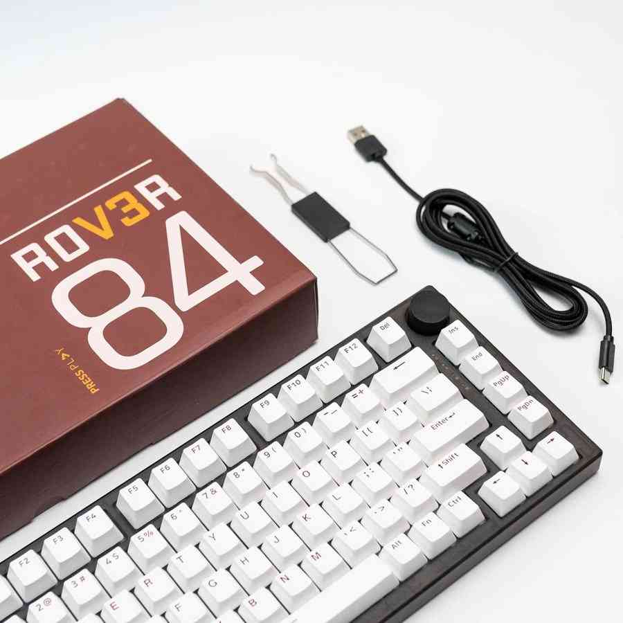 Press Play ROVER84 Lite: Keyboard Mechanical dengan Mounting Gasket ...