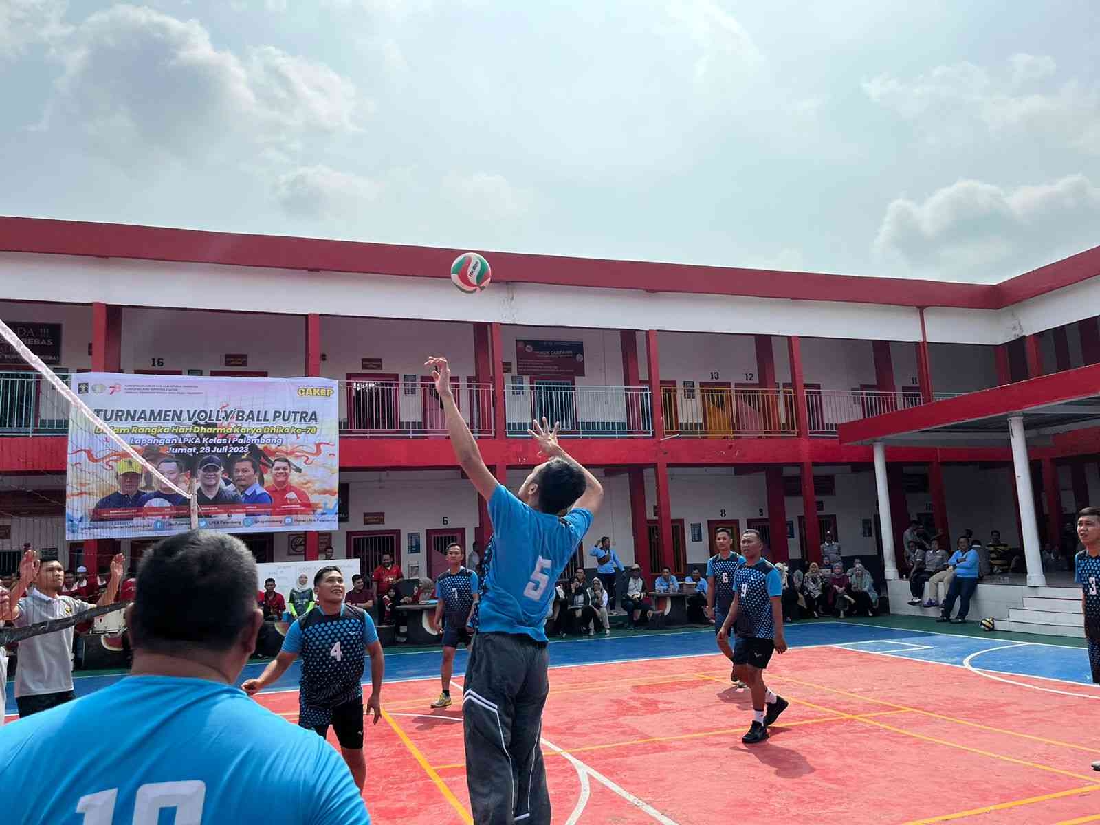 Berlangsung Sengit, Lapas Kelas I Palembang Mengikuti Pertandingan ...