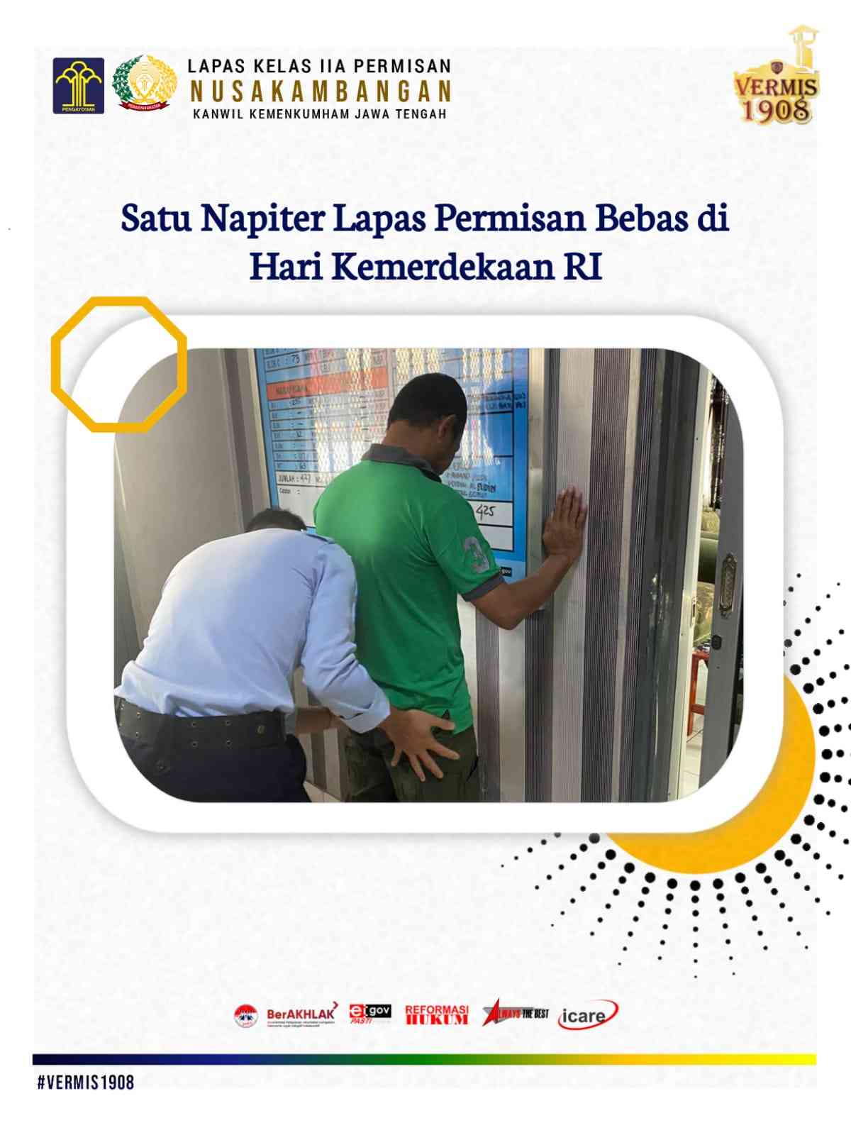 Satu Napiter Lapas Permisan Bebas Di Hari Kemerdekaan RI - Kompasiana.com