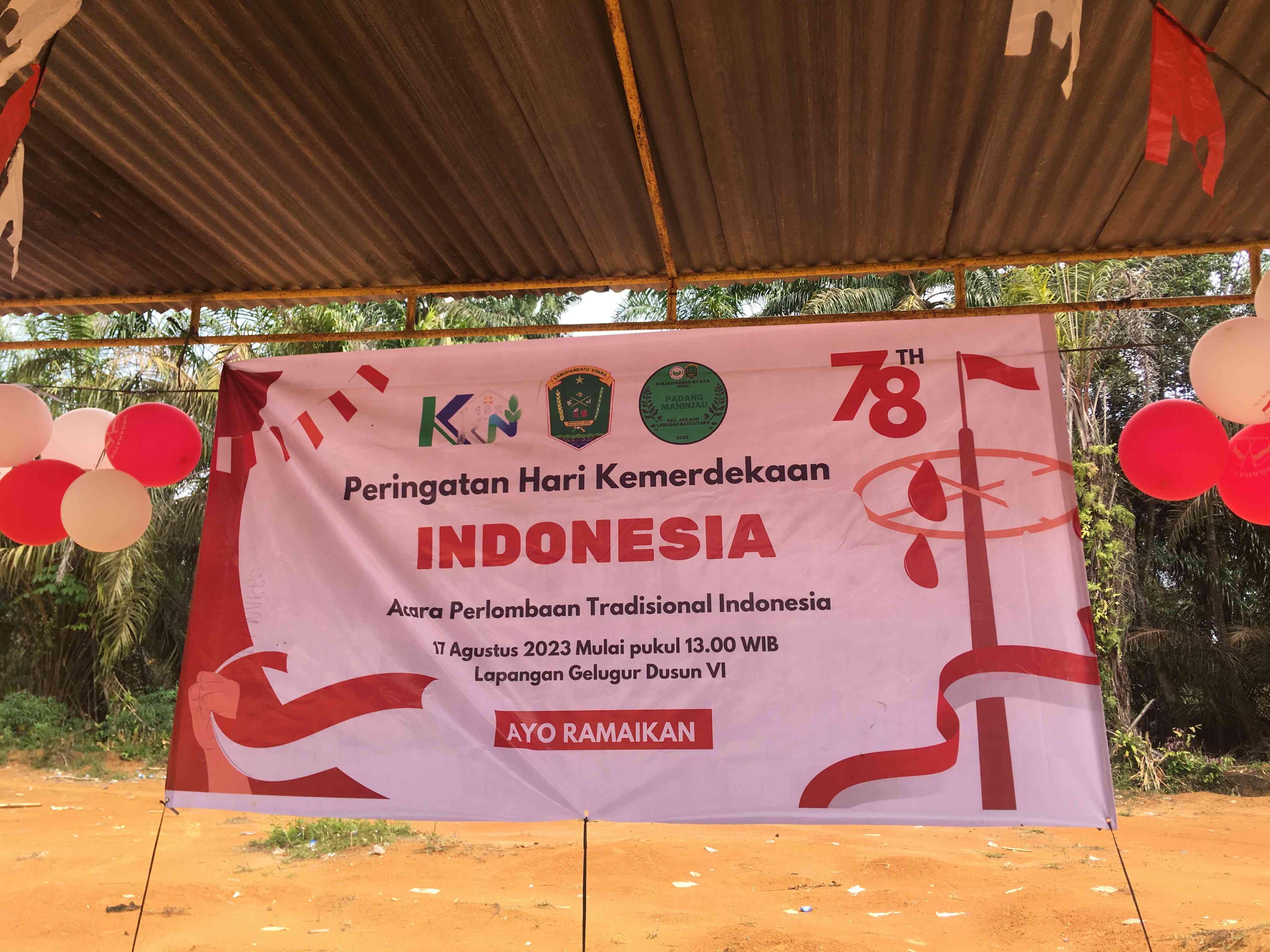 KKN Kelompok 152 UINSU 2023 Mengadakan Perlombaan HUT RI Ke 78 Di Desa ...