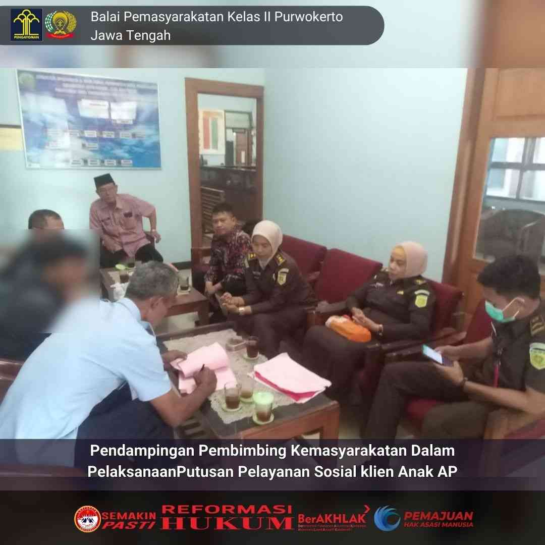 Pendampingan Pembimbing Kemasyarakatan Dalam Pelaksanaan Putusan ...