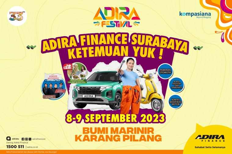 Adira Finance Mau Main ke Surabaya Nih, Yuk Kita Ketemuan dan Dapatkan Hadiahnya!