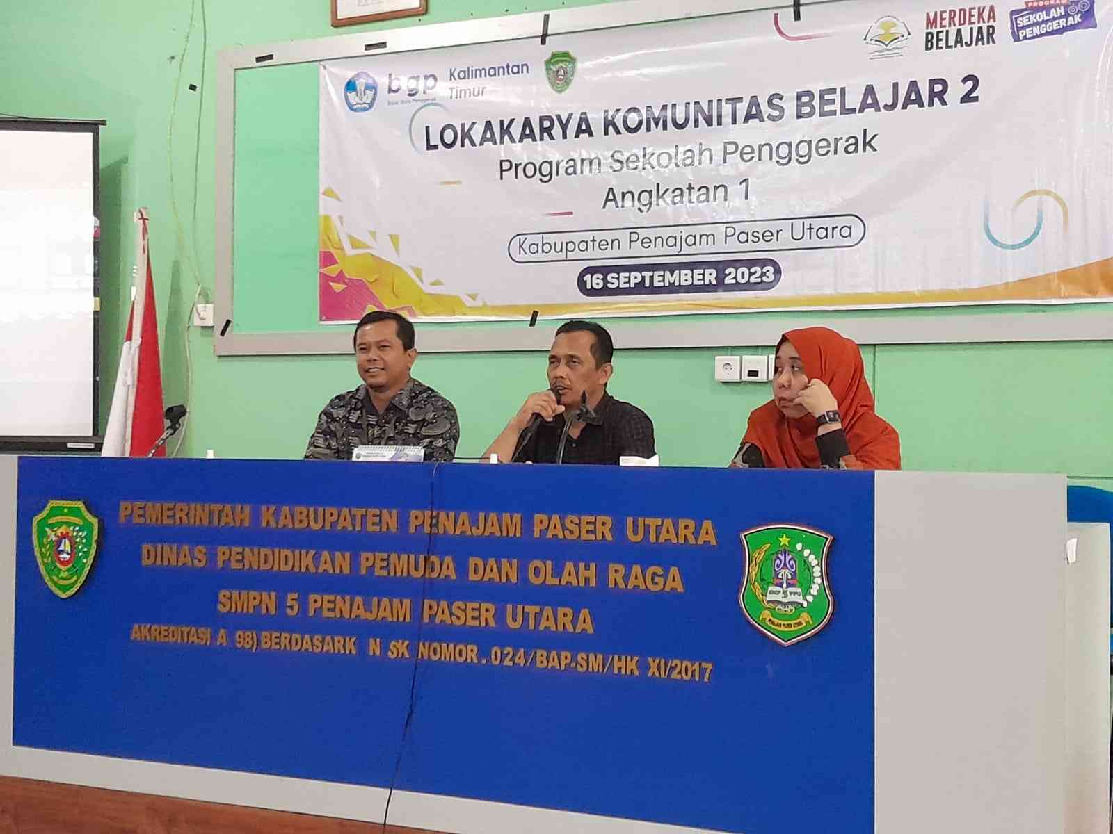 Lokakarya Sekolah Penggerak Angkt. 1: Kombel 2 Dan Angkatan 3: Perenc ...