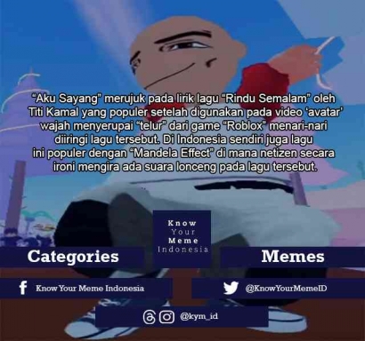 Halaman Artikel Profil KNOW YOUR MEME INDONESIA - Kompasiana.com