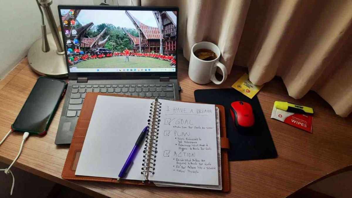 Setup Impian Mengubah Impian Menjadi Kenyataan: Kekuatan Menuliskan Rencana Halaman ...