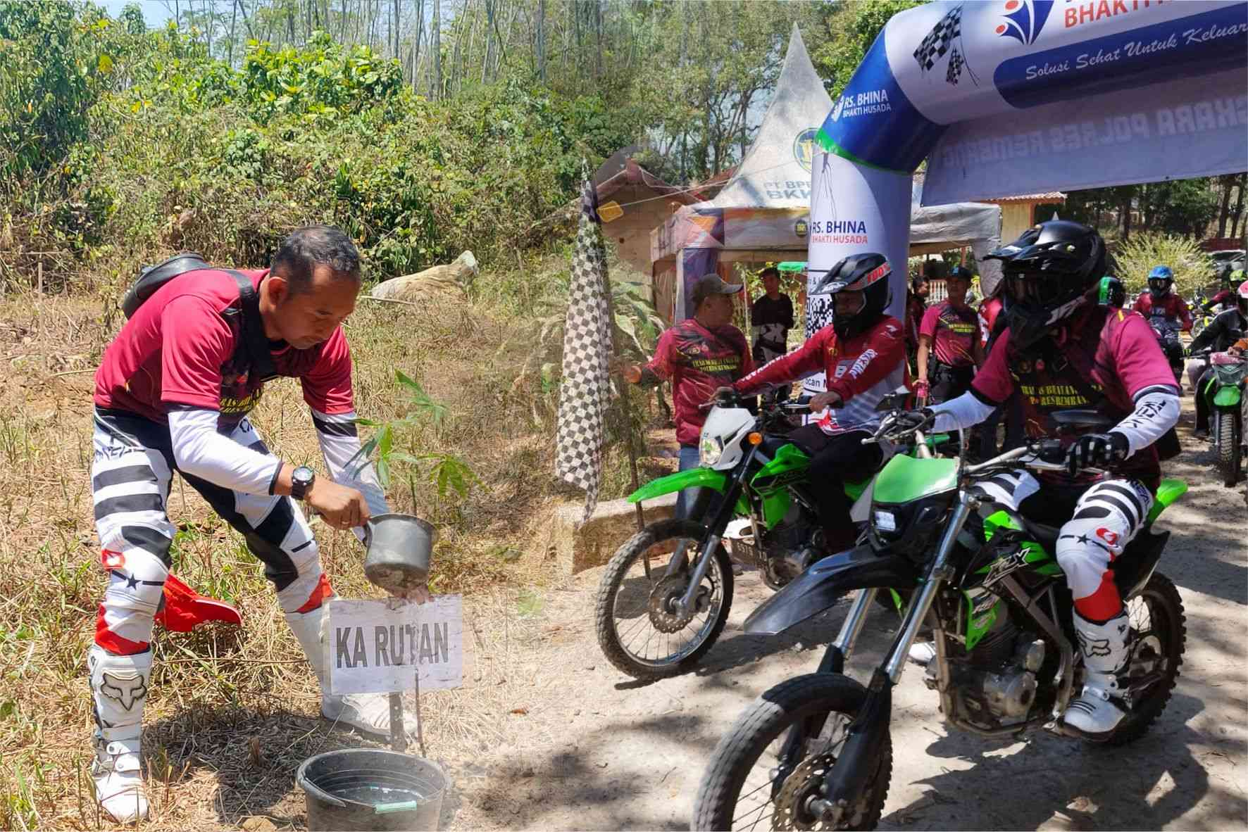 Gass Pol! Karutan Rembang Ikuti Trabas Bhayangkara Bareng Forkopimda ...