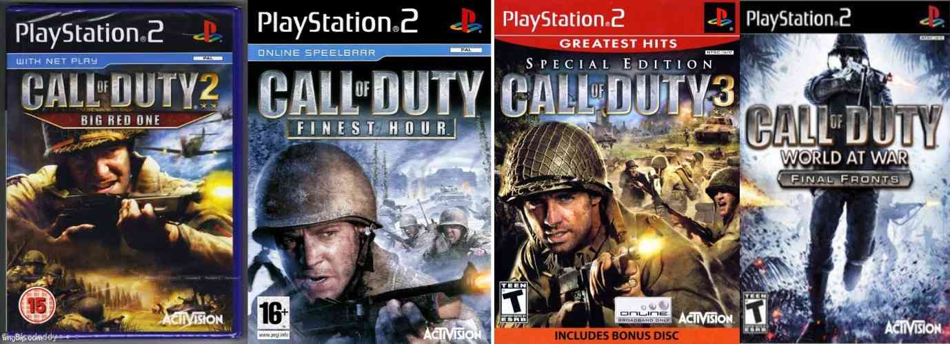 Call of duty sale games for ps2