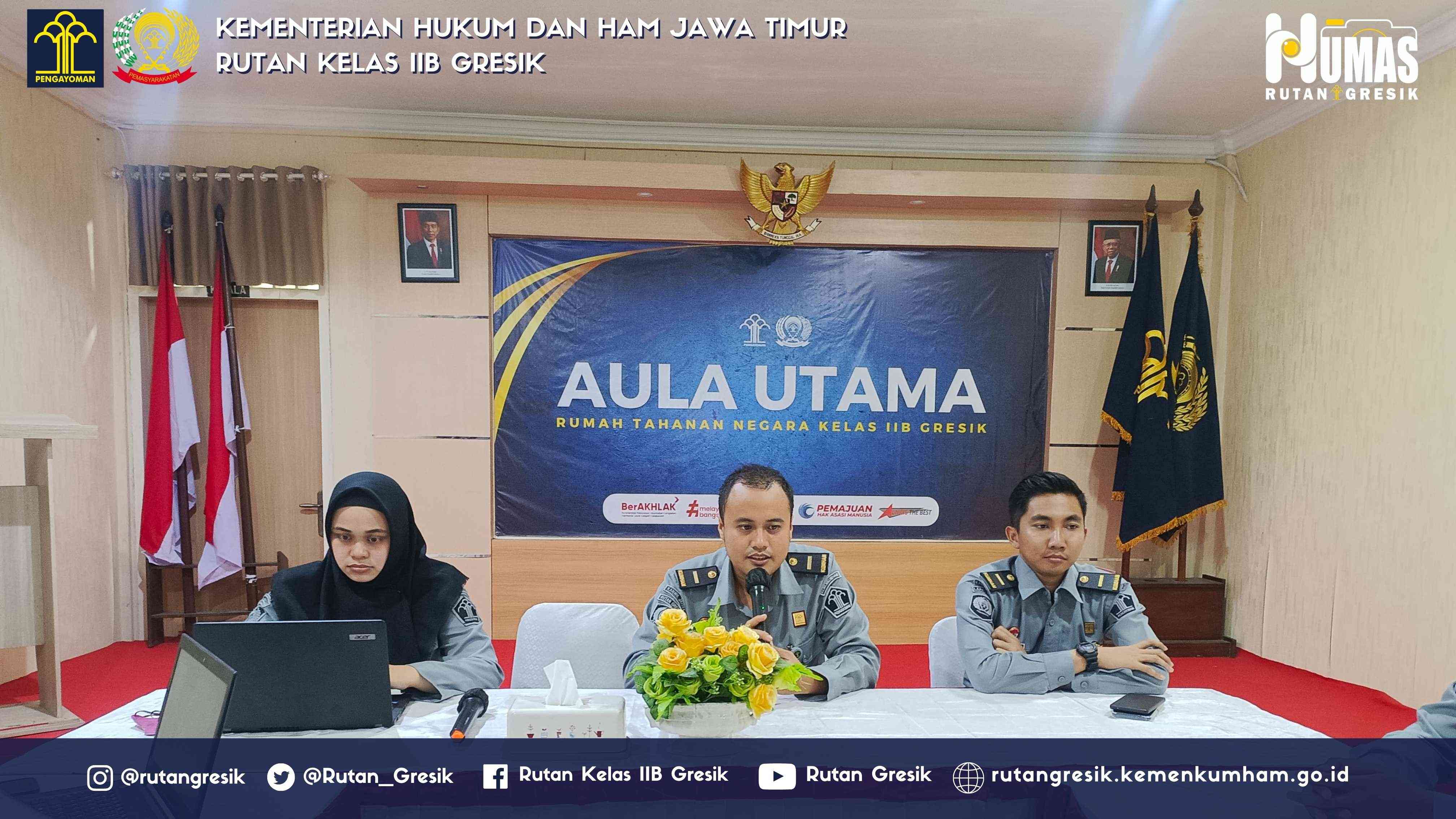 Rutan Gresik Gelar Rapat Evaluasi Dan Monitoring LKE WBK Dan RKT RB ...