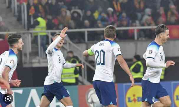 Highlights Inggris 1-1 Makedonia Utara Kualifikasi Euro 2024