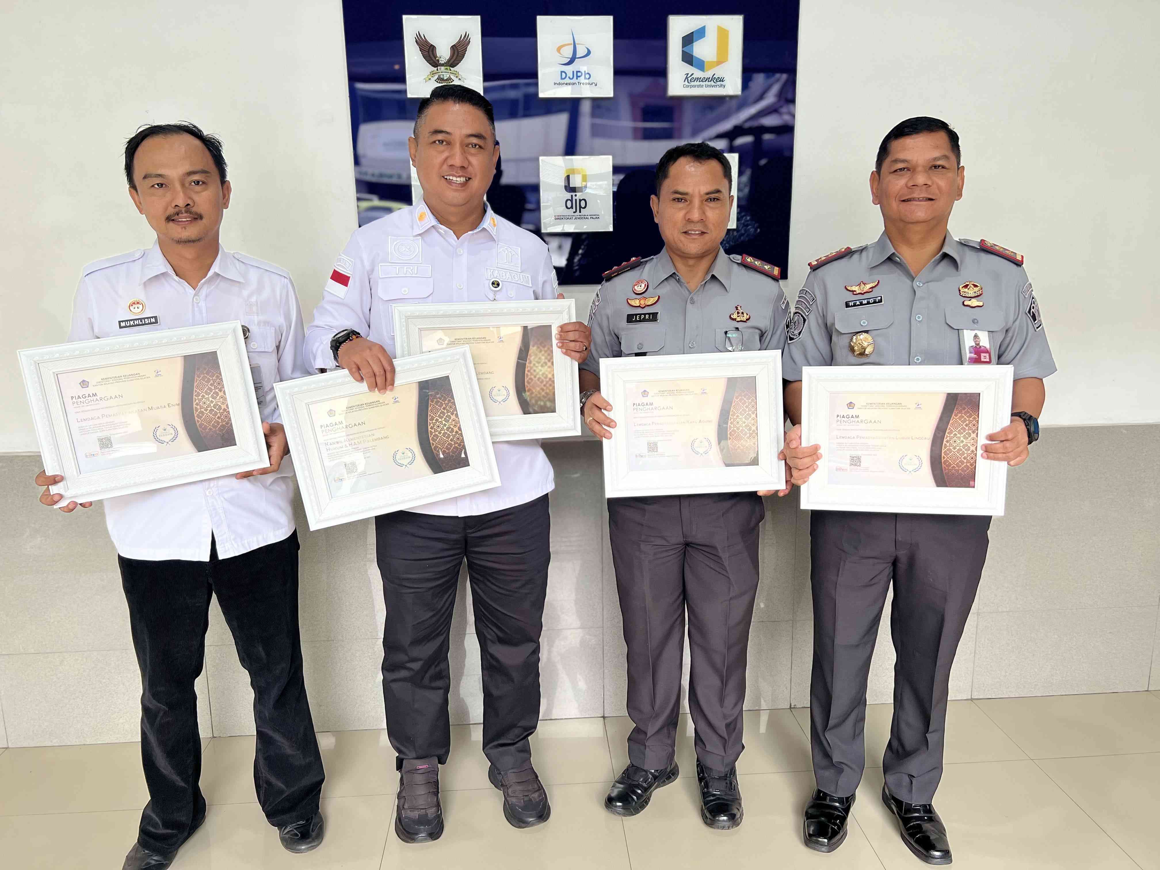 Lapas Kayu Agung Raih Penghargaan Sebagai Satker Dengan IKPA Terbaik ...