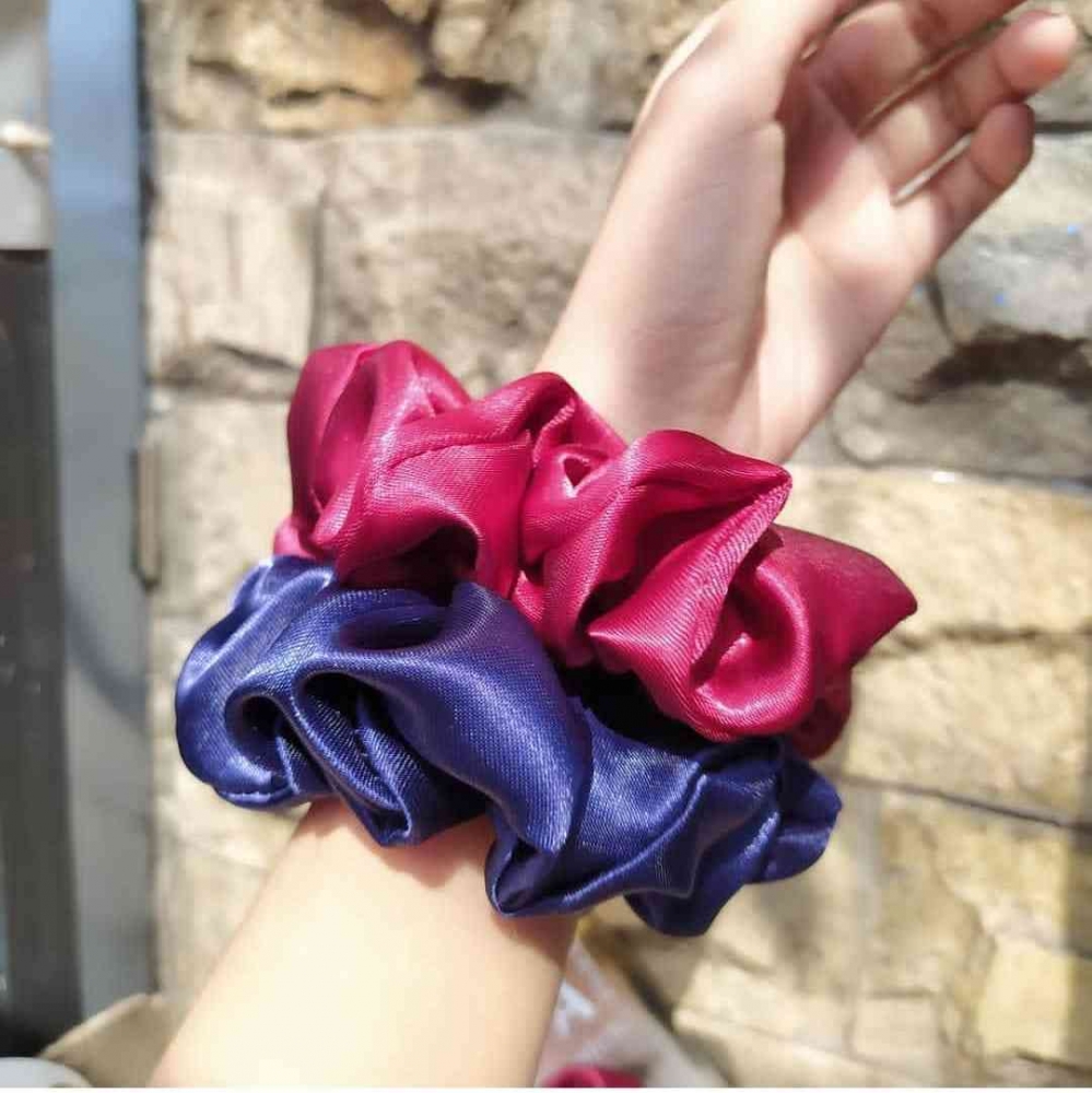 Scrunchie Labah Labah 5 Tips Styling Scrunchie a la Gen Z - Kompasiana.com