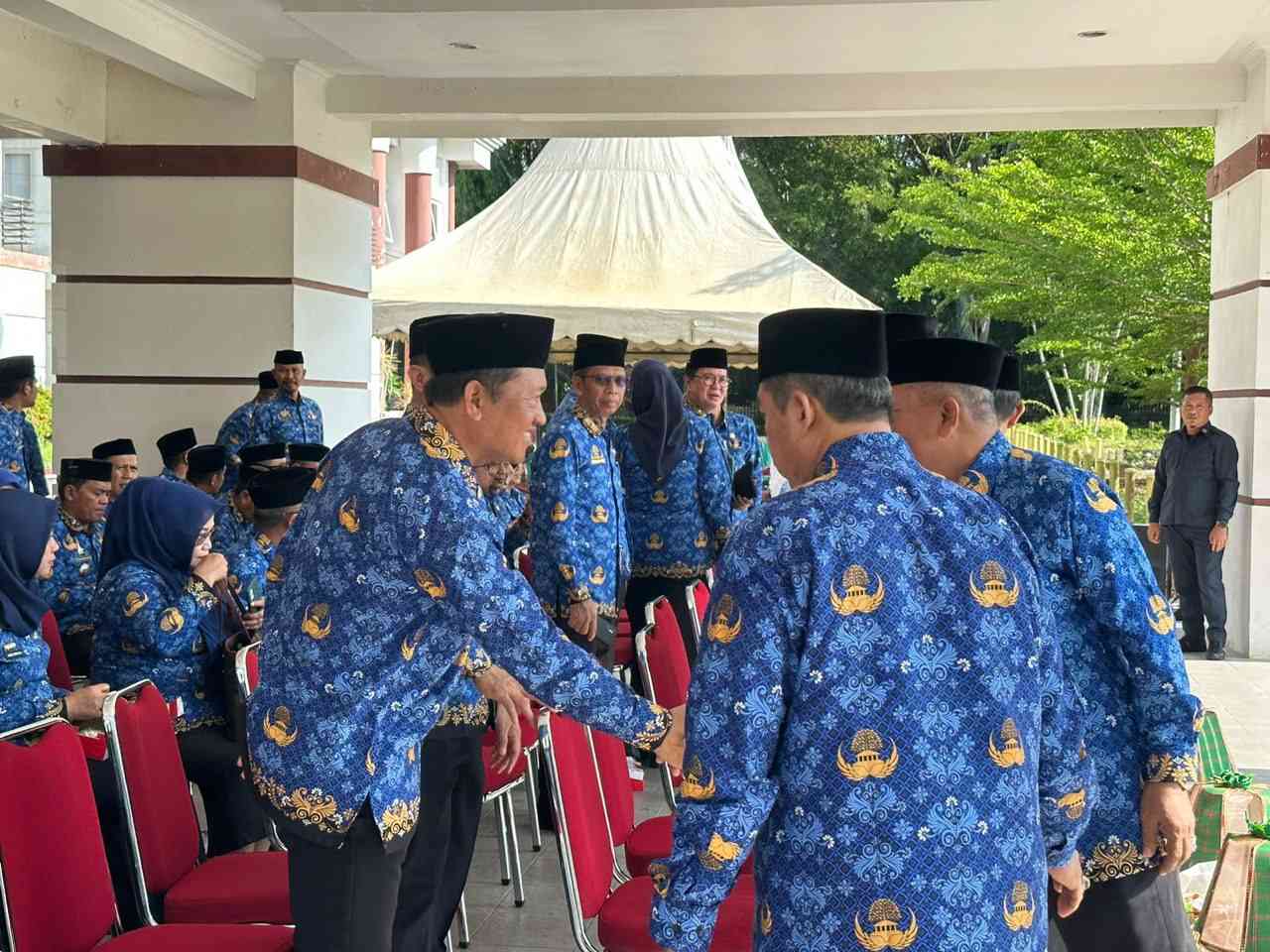 Lapas Polewali Hadiri Upacara HUT KORPRI Ke-52 Di Halaman Kantor Bupati ...