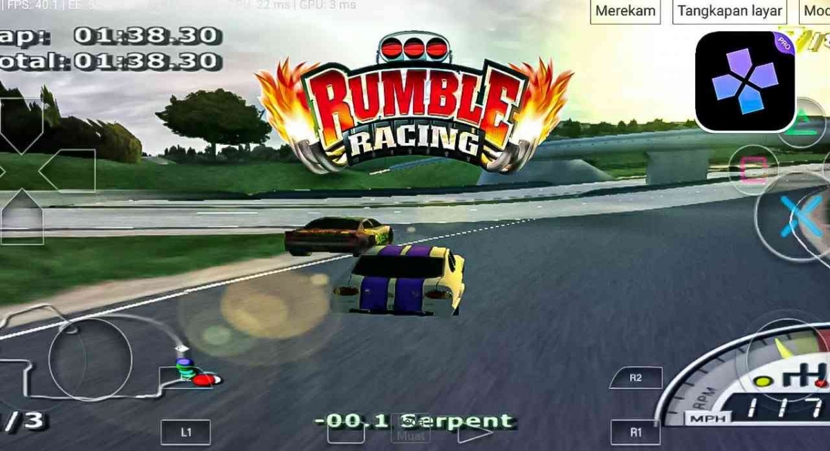 Rumble Racing Psp Cara Main Game PPSSPP Nascar Rumble ISO di Android Halaman 1 ...