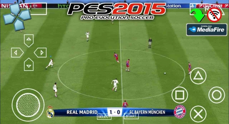 Cara Main Game PPSSPP PES 2015 ISO Di Android Halaman 1.