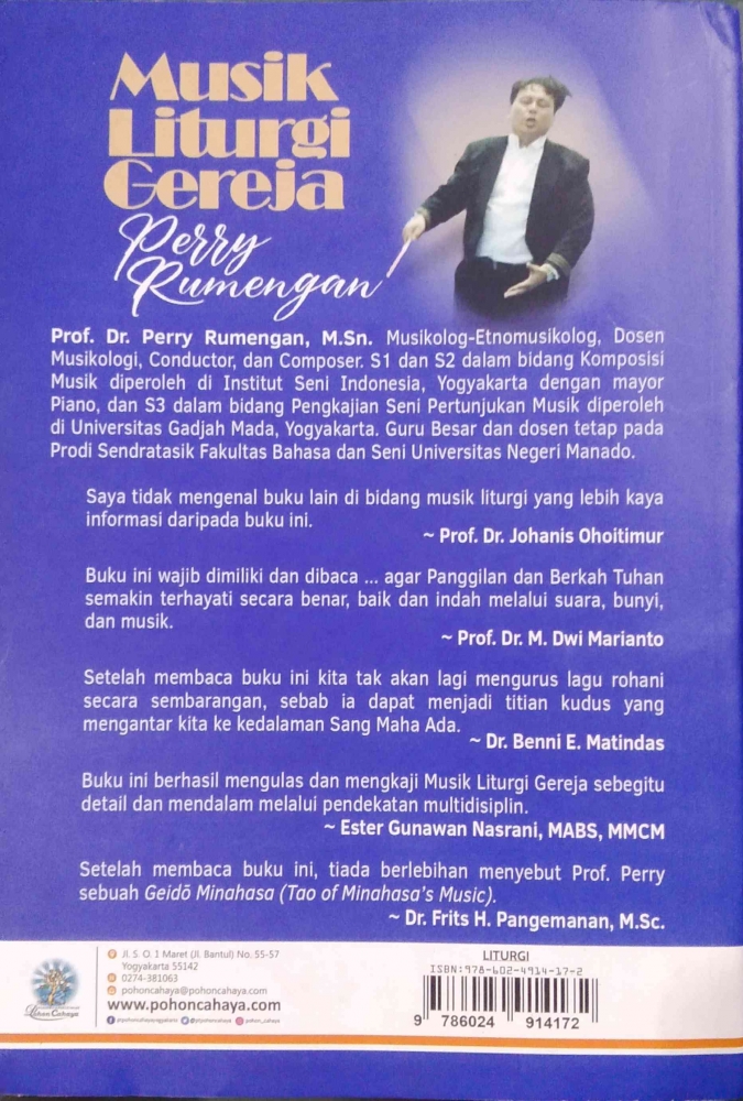 Profisiat, Prof. Perry Rumengan atas Musik Liturgi dengan Pendekatan ...
