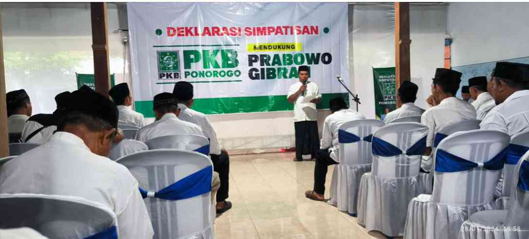 Semangat Dukungan: Simpatisan PKB Ponorogo Satukan Suara Satu Putaran ...