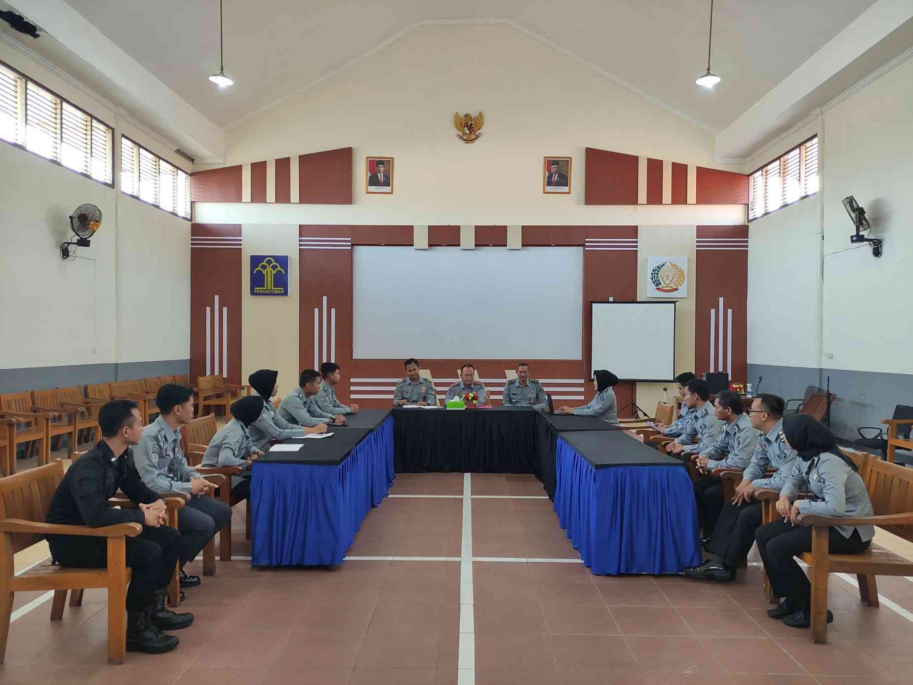 Persiapan WBK/WBBM 2024, Karutan Blora Budi Hardiono Berikan Penguatan ...