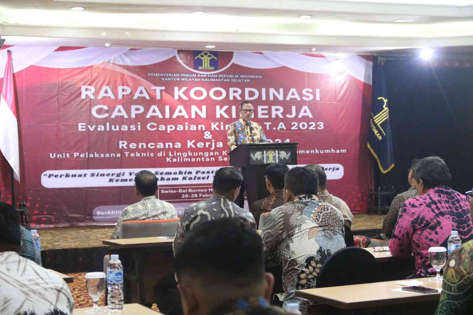 Rakor Evaluasi Dan Capaian Kinerja Tahun 2023 Serta Rencana Kerja Tahun ...