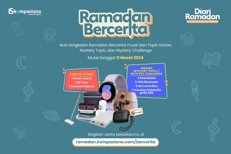 Raih Hadiah Menarik, Ikuti Ramadan Bercerita Sebulan Penuh!