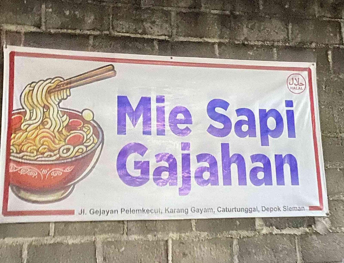 Mie Sapi Gajahan: Makanan Lezat yang Populer di Yogyakarta - Kompasiana.com