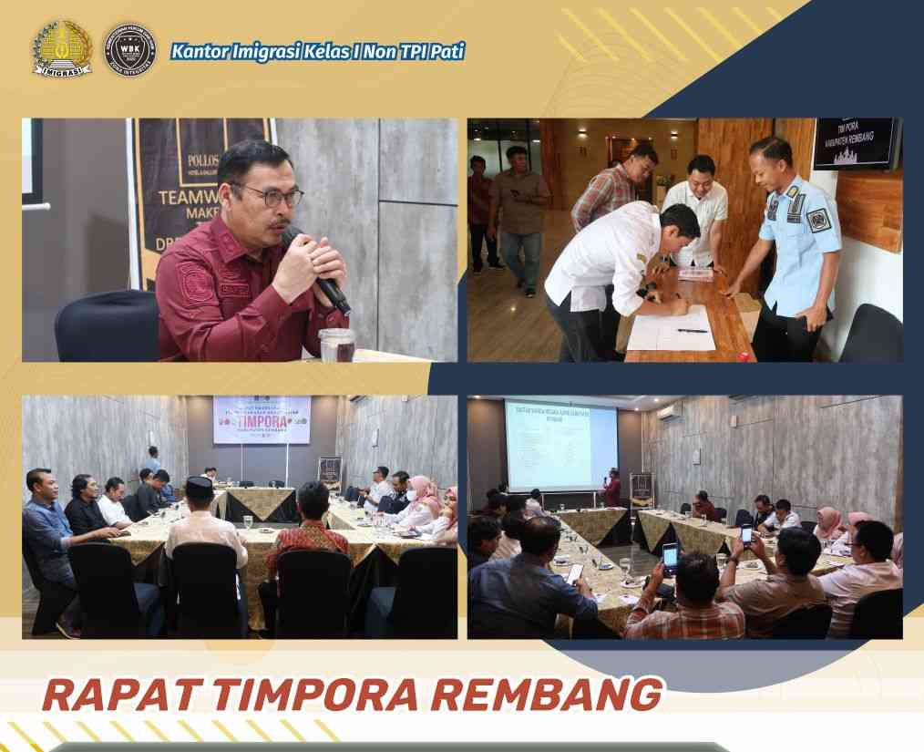 Perkuat Keamanan: Instansi Kabupaten Rembang Gelar Rapat TIMPORA ...