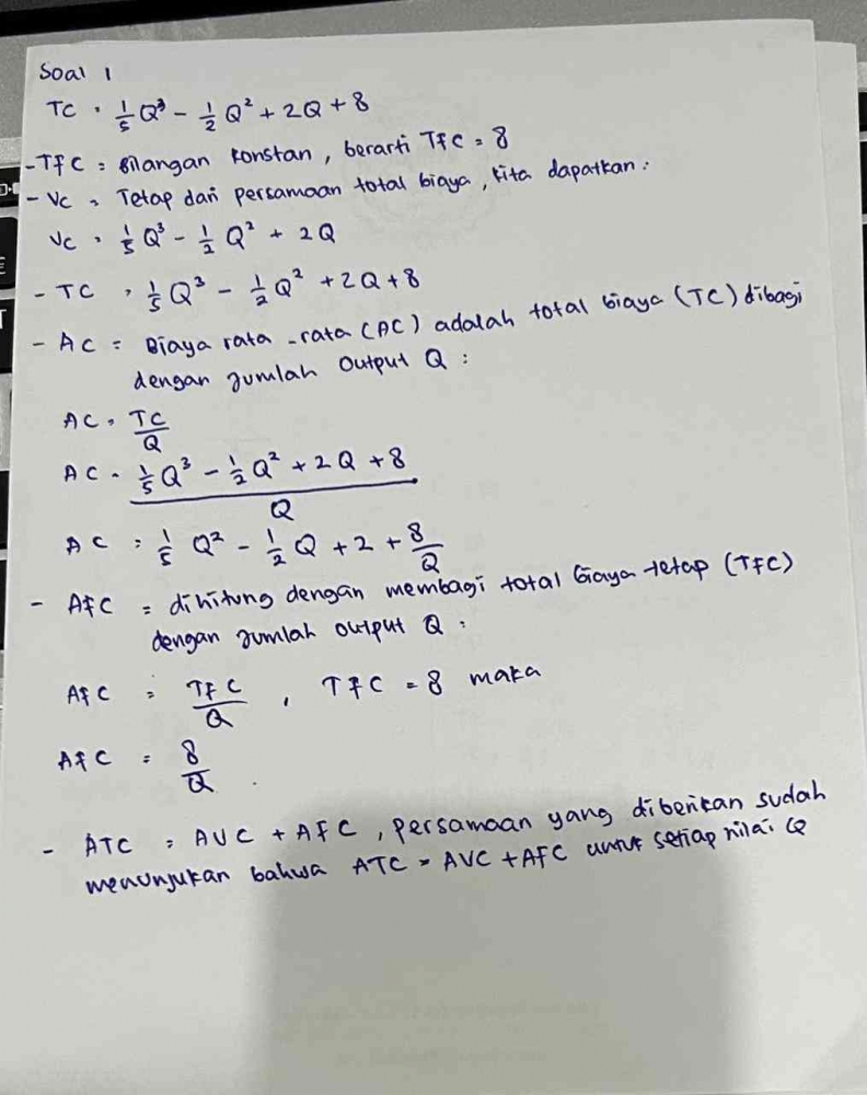 Kuis 8_ Membuat Rencana Bisnis dengan Bentuk Persamaan Math Halaman 1 ...