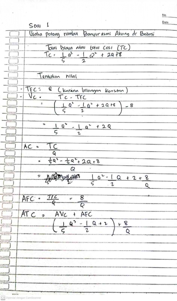 Kuis 08_Membuat Rencana Bisnis dengan Bentuk Persamaan Math Halaman 1 ...