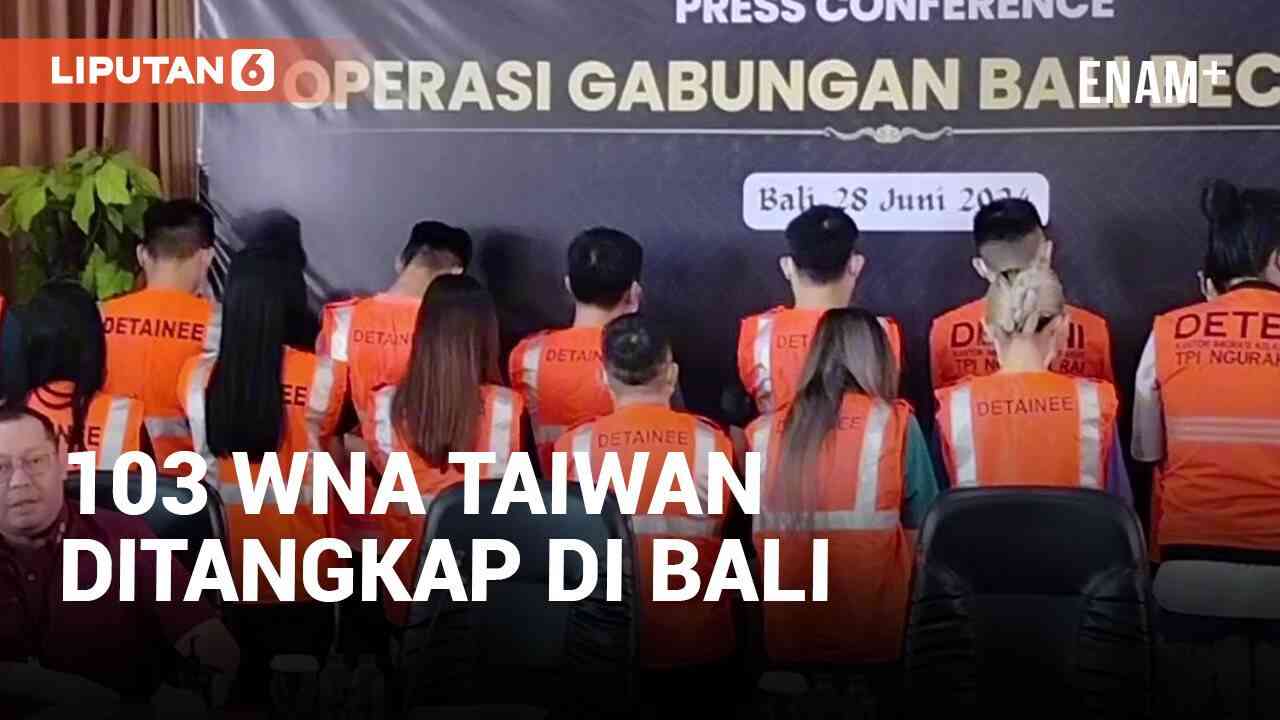 Ditangkap Petugas Imigrasi Bali, 103 WNA Diduga Lakukan Kejahatan Cyber ...