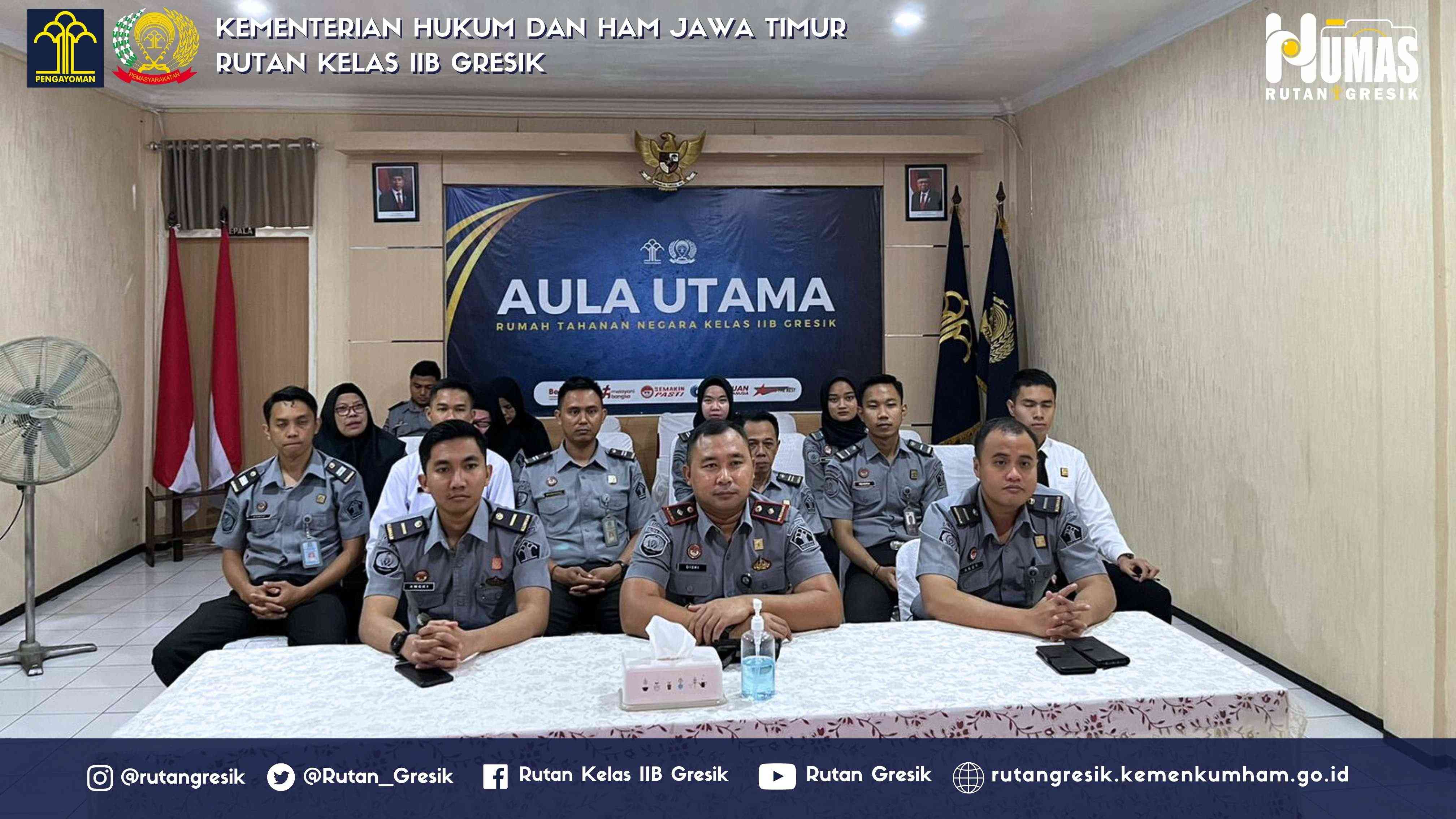 Doa Bersama Dan Semangat Bhineka Tunggal Ika: Rutan Gresik Ikuti ...