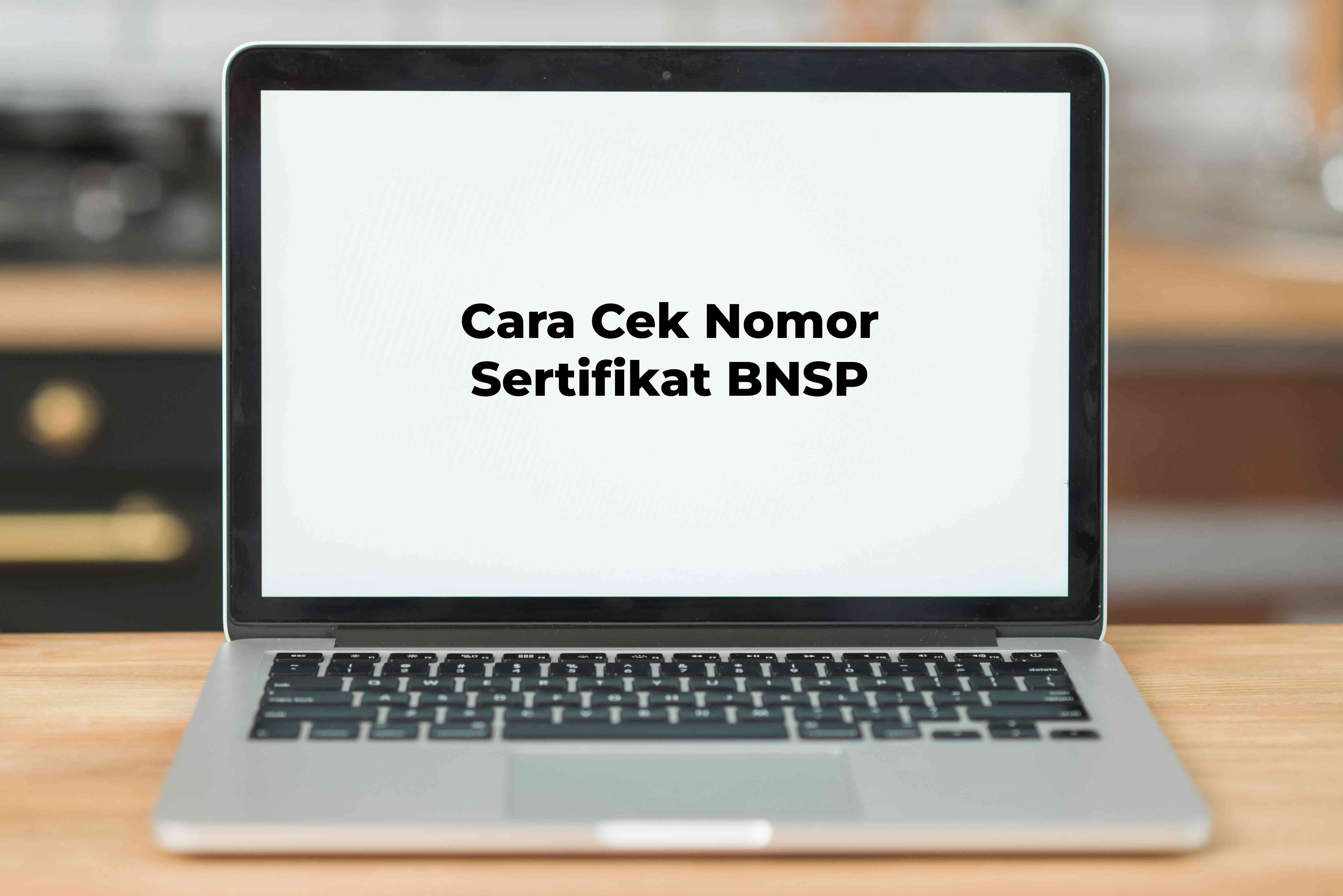 Cara Mudah Cek Nomor Sertifikat BNSP, Lakukan Tips Ini! Halaman 1 ...