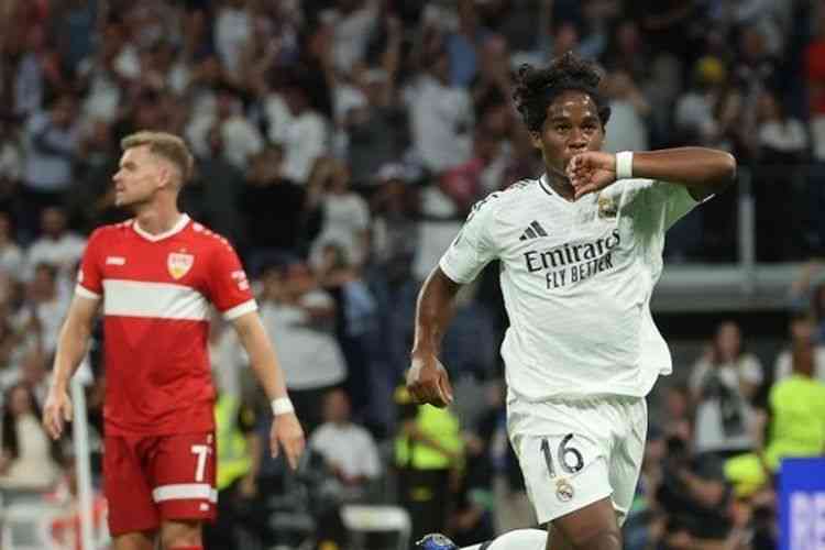 Los Blancos Madrid Mengawali Fase Liga di Santiago Bernabeu, Korbannya VfB Stuttgart