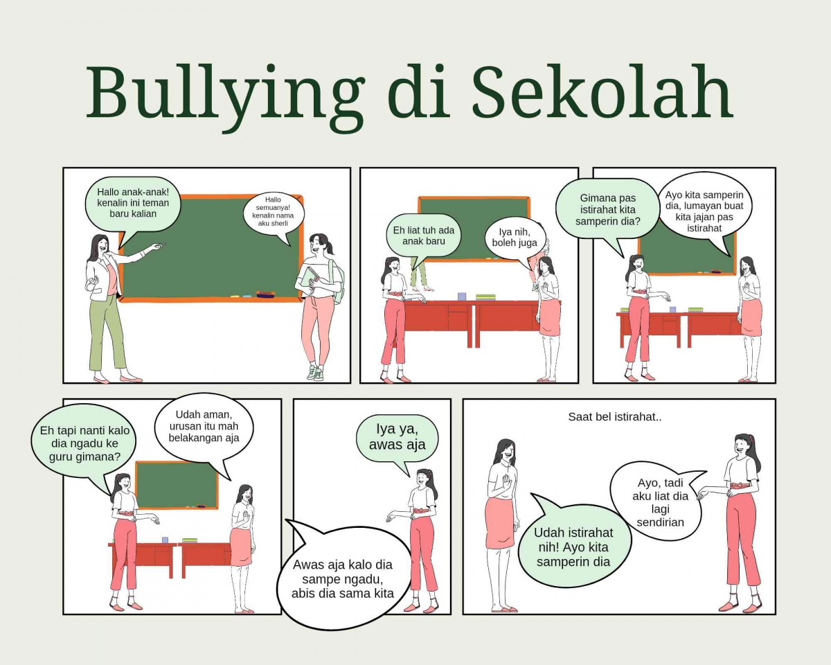 Comic Script Bully Komik Tentang