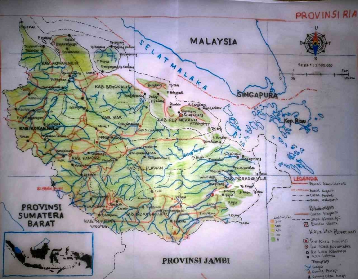 Mengidentifikasi Simbol-simbol pada Peta Atlas Provinsi Riau ...