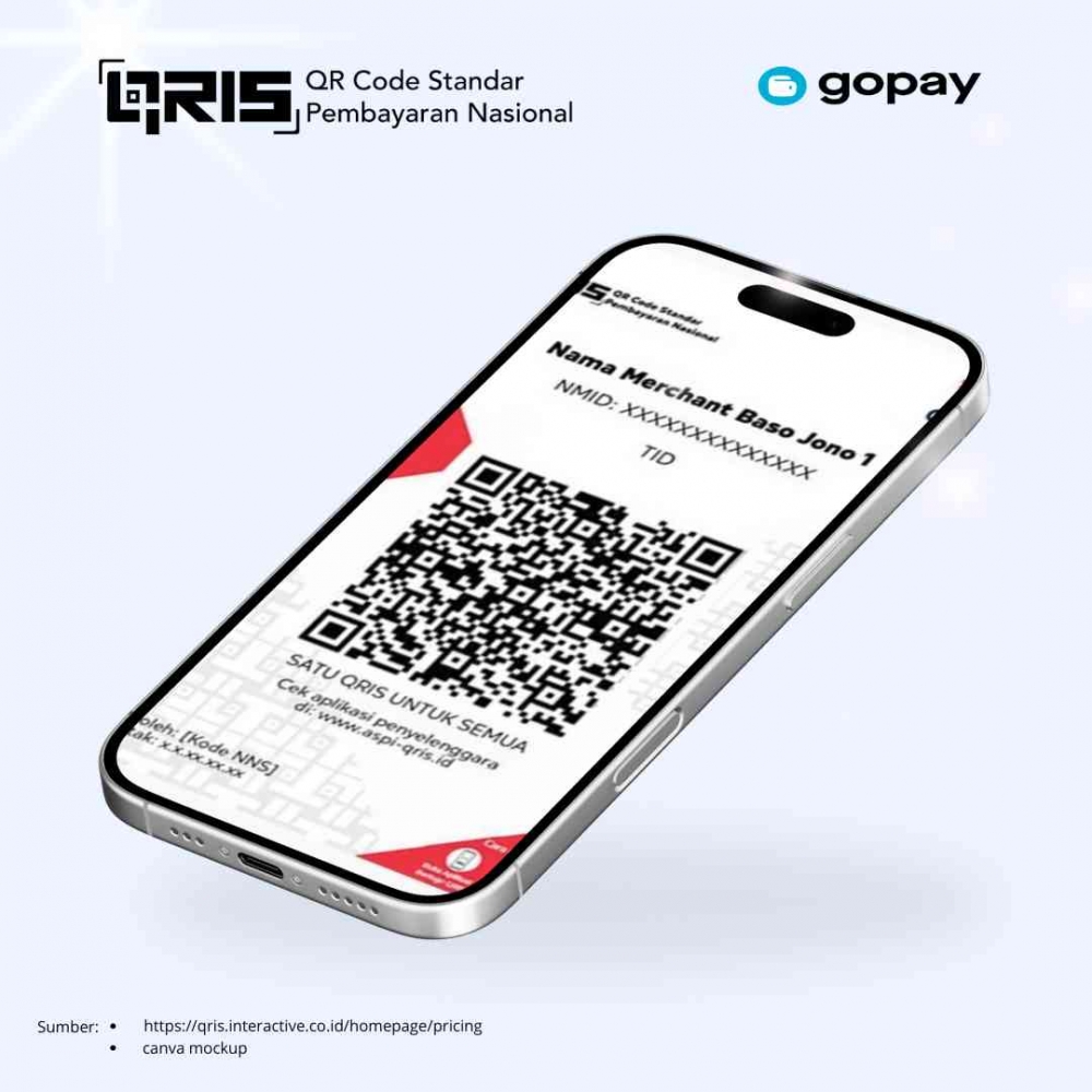 Cara Membuat QRIS Menggunakan Aplikasi Gopay Merchant Halaman 1 ...