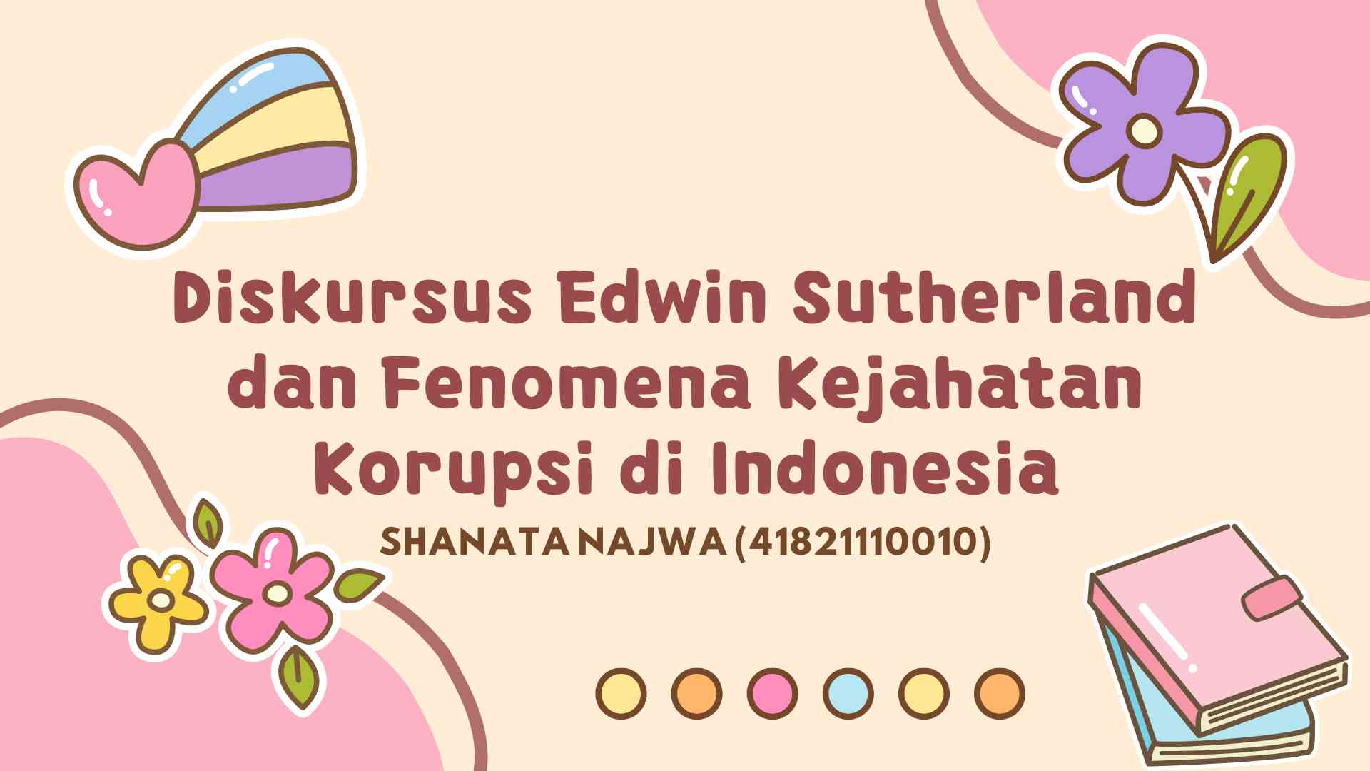 Kuis 11 - Diskursus Edwin Sutherland Dan Fenomena Kejahatan Korupsi Di ...