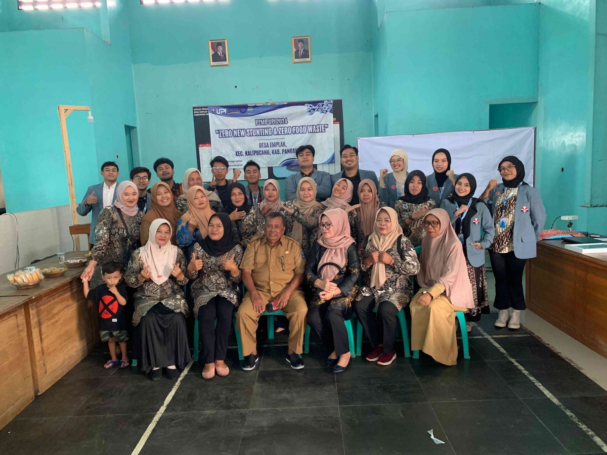 Emplak P2MB Di Desa Emplak, Kab. Pangandaran : Mahasiswa UPI Perangi Stunting ...