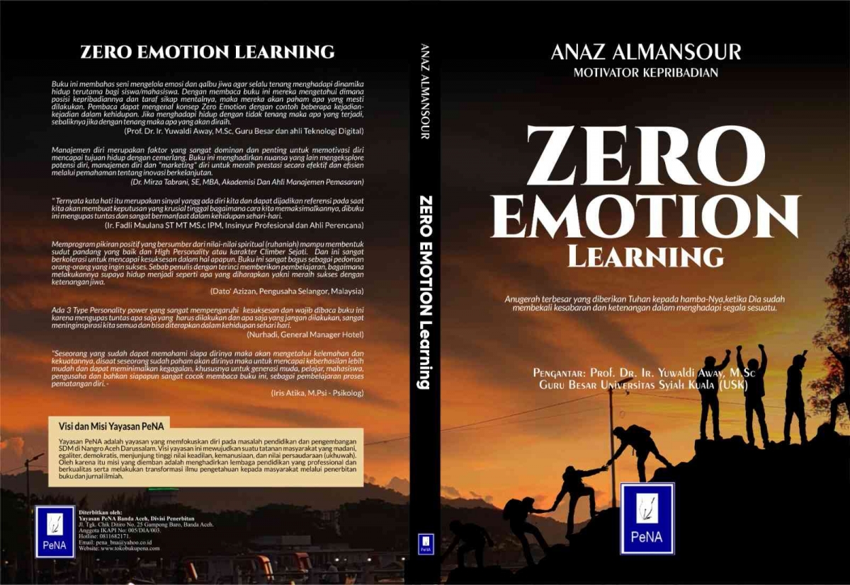 Zero Emotion Sinposis Buku Zero Emotion Learning Halaman 1 - Kompasiana.com