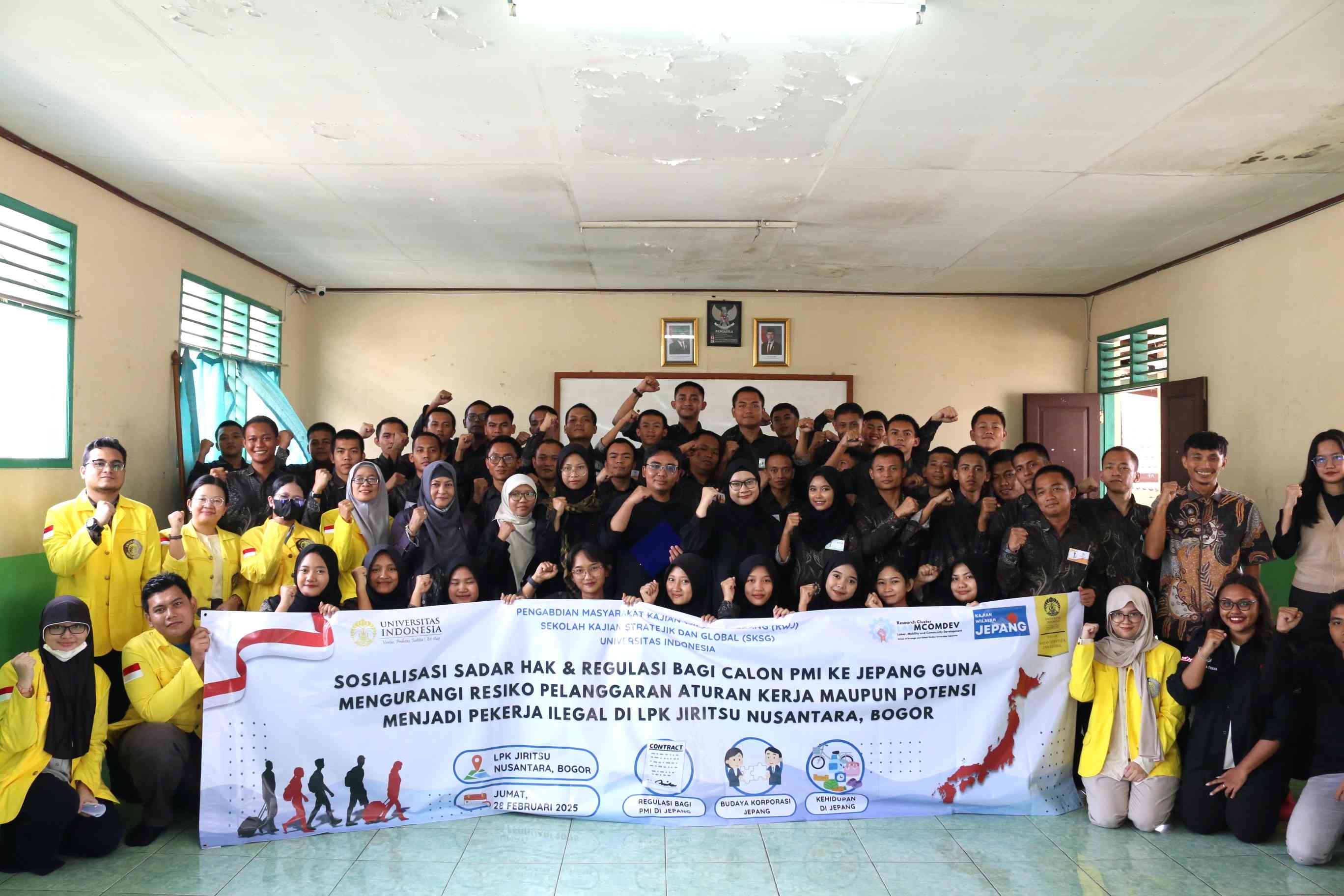 Sosialisasi Hak dan Regulasi PMI ke Jepang oleh SKSG UI dan LPK Jiritsu  Nusantara Halaman 1 - Kompasiana.com