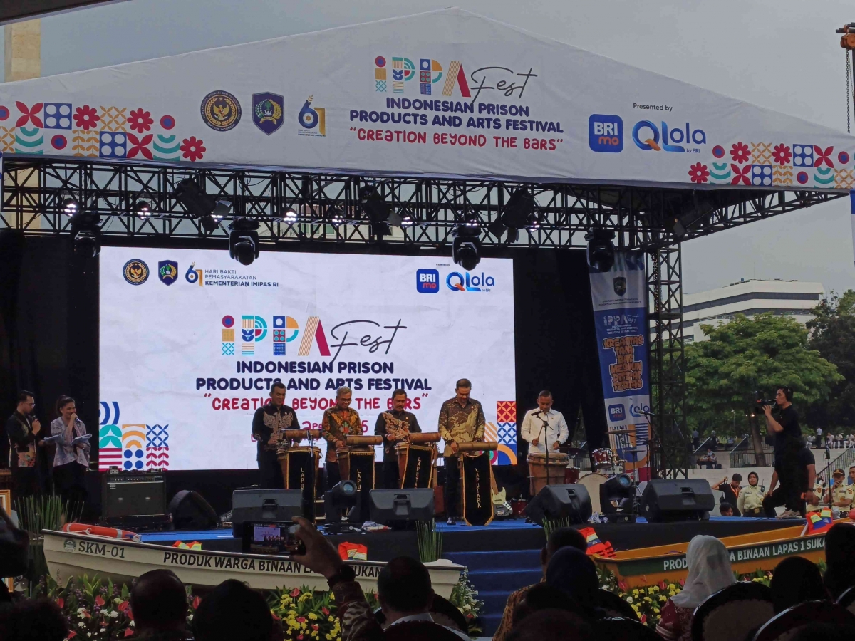 Hari Pertama IPPA Fest 2025, Stan Kanwil Ditjenpas Maluku Dikunjungi ...