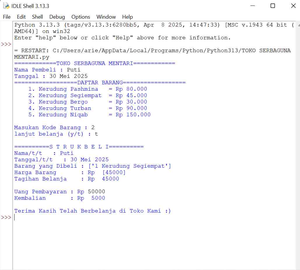 TB 1 SIA Running Python Data Pada Sistem Informasi Akuntansi Halaman 1 ...