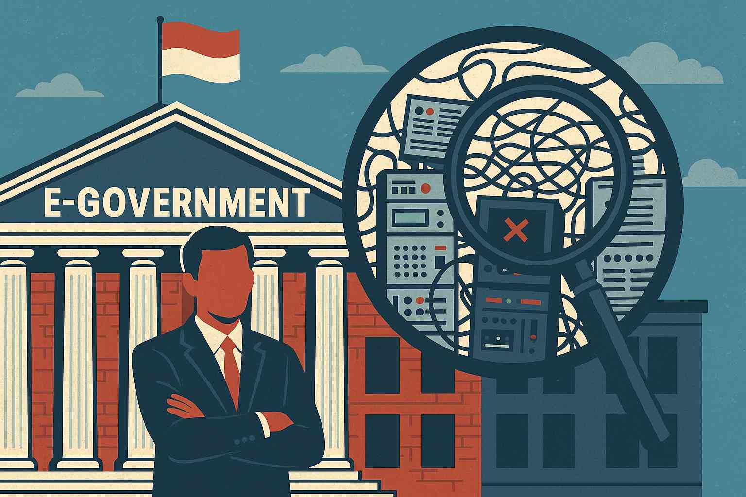 E-Government Indonesia: Canggih di Permukaan, Berantakan di Dalam? Halaman 1 - Kompasiana.com