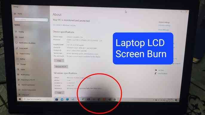 Layar Laptop Mengalami Burn-In Setengan Bagian? Ini Penjelasan Dan ...